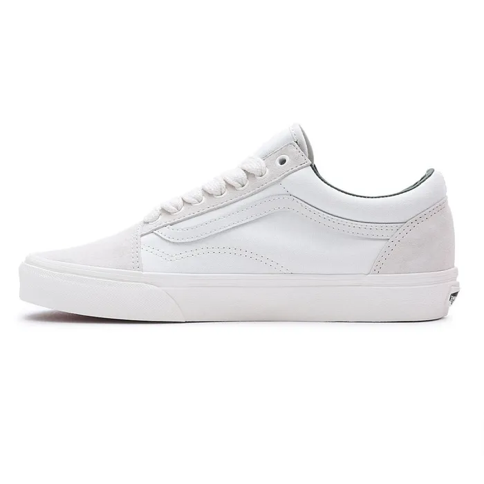 Vans Lowtop Shoes Men Oversized Laces Old Skool Shoes White