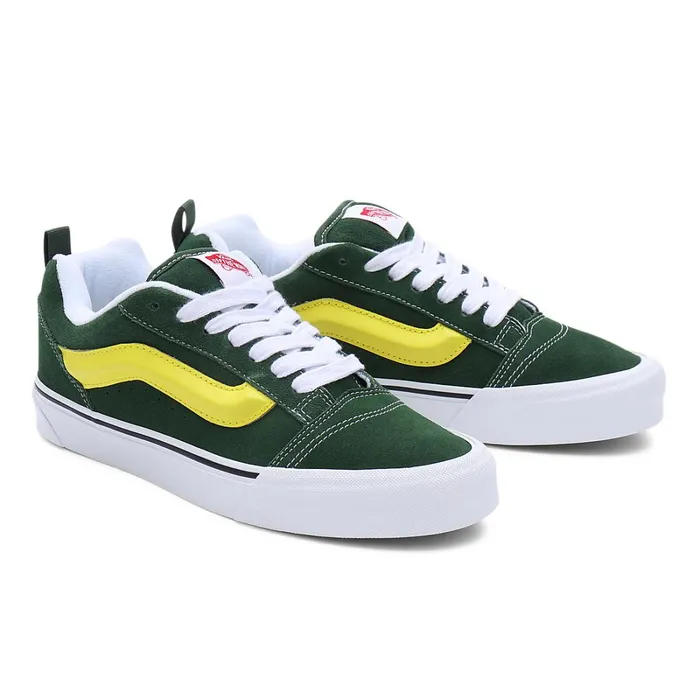 Vans Lowtop Shoes Women Knu Skool Shoes Green White