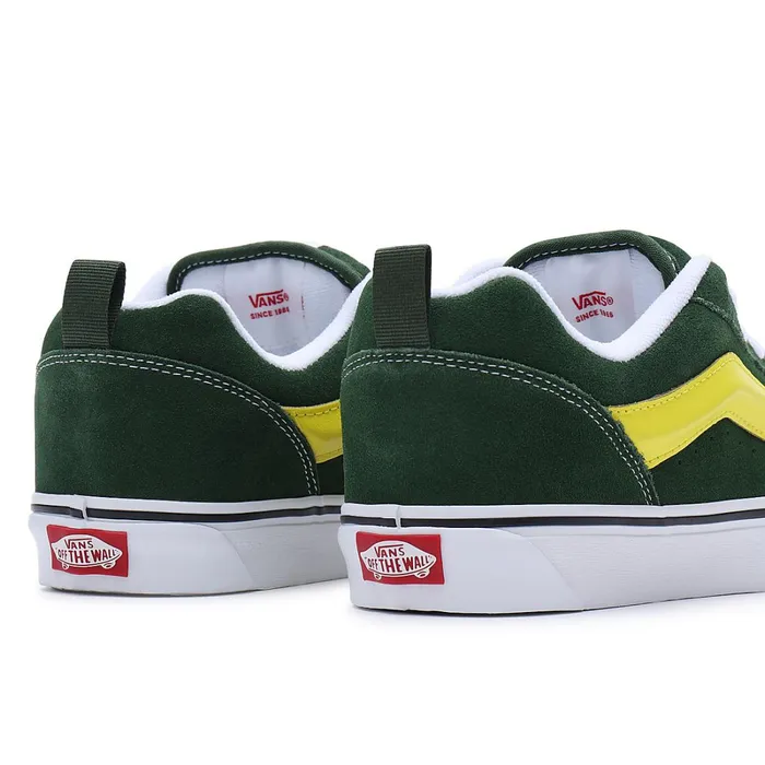 Vans Lowtop Shoes Women Knu Skool Shoes Green White