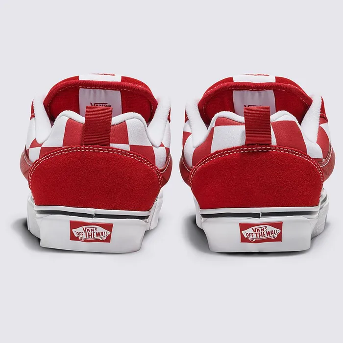 Vans Lowtop Shoes Women Knu Skool Shoes Red