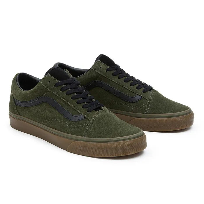 Vans Lowtop Shoes Women Old Skool Shoes Green