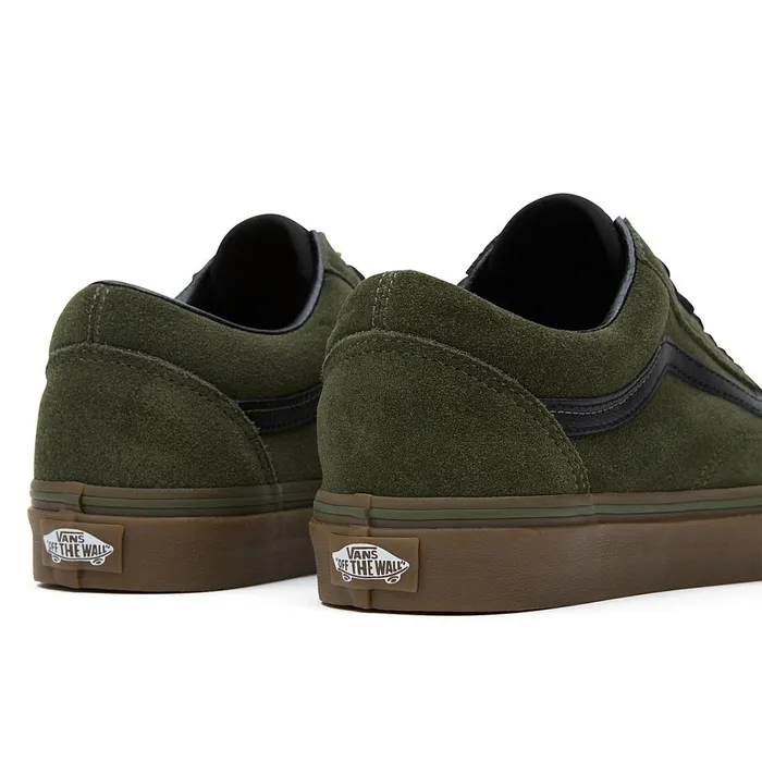 Vans Lowtop Shoes Women Old Skool Shoes Green