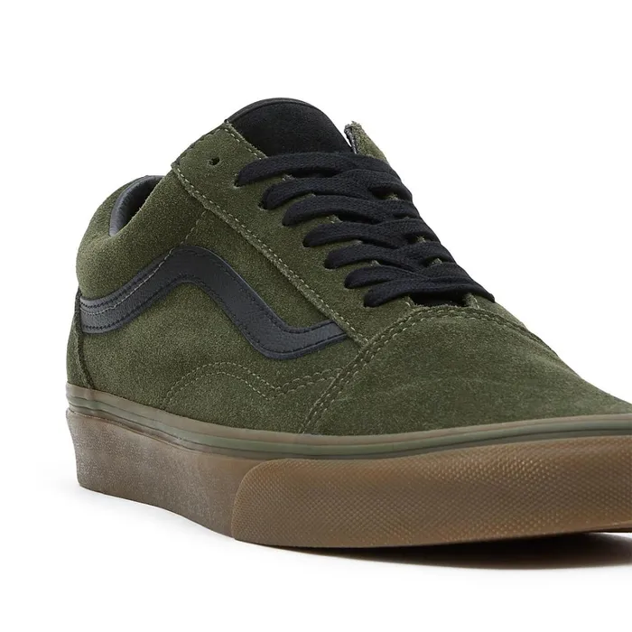 Vans Lowtop Shoes Women Old Skool Shoes Green