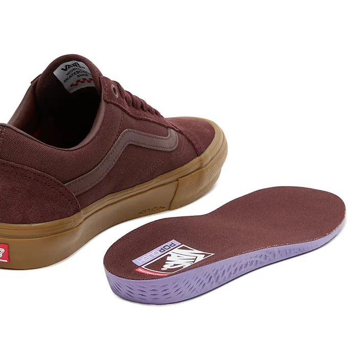 Vans Lowtop Shoes Women Skate Old Skool Shoes Brown