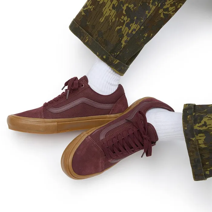 Vans Lowtop Shoes Women Skate Old Skool Shoes Brown
