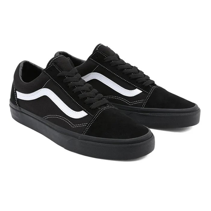 Vans Lowtop Shoes Women SuedeCanvas Old Skool Shoes Black