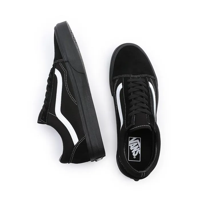 Vans Lowtop Shoes Women SuedeCanvas Old Skool Shoes Black