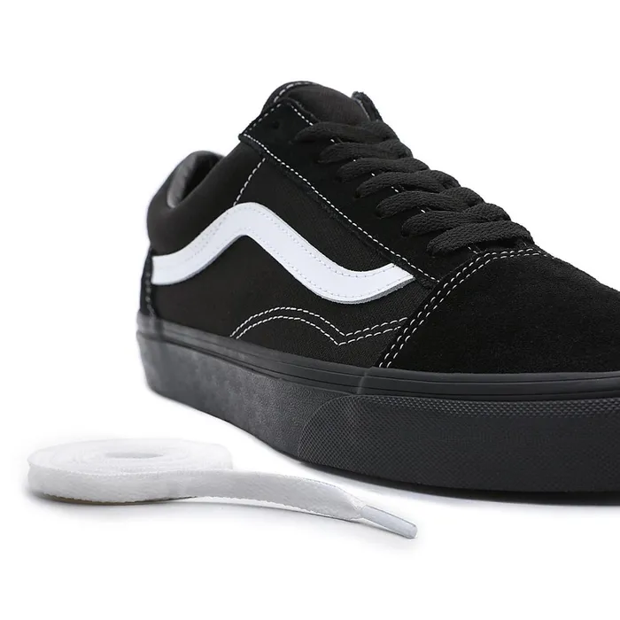 Vans Lowtop Shoes Women SuedeCanvas Old Skool Shoes Black