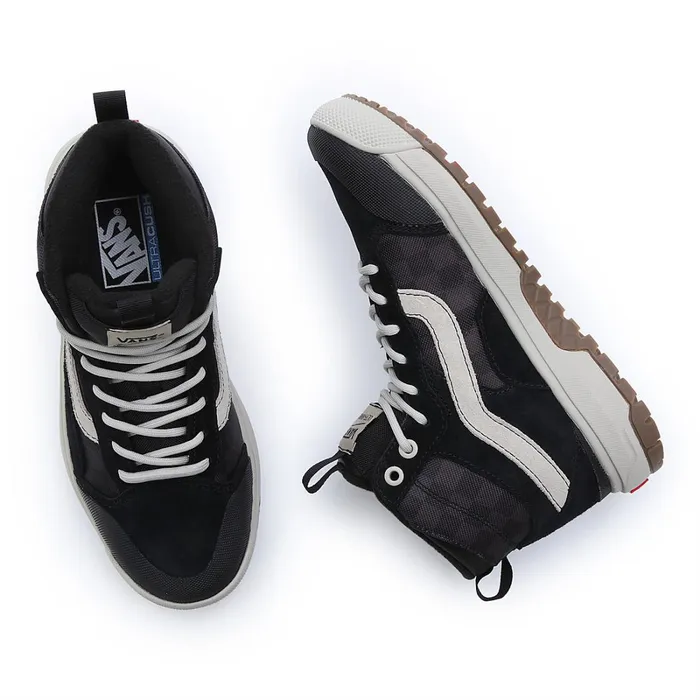 Vans MTE Shoes Women Tonal Checkerboard UltraRange EXO Hi MTE1 Shoes Black