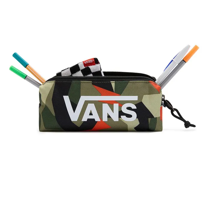 Vans Other Accessories Kids Off The Wall Pencil Pouch Black Green