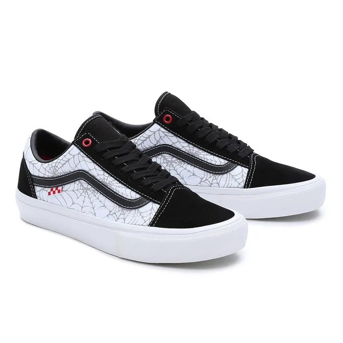 Vans Skate Shoes Men Black Widow Spider Old Skool Shoes