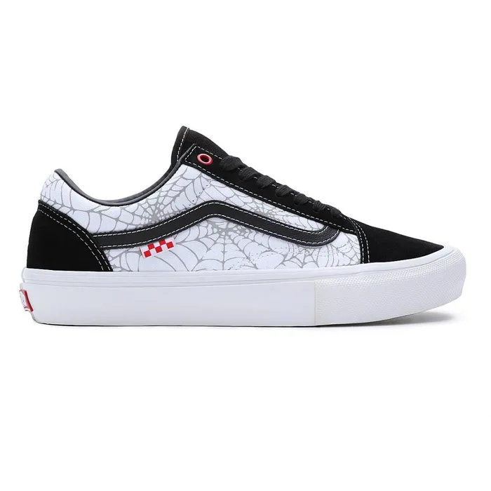 Vans Skate Shoes Men Black Widow Spider Old Skool Shoes