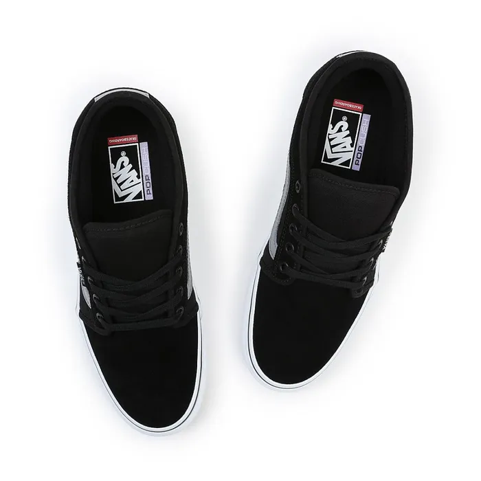 Vans Skate Shoes Men Chukka Low Sidestripe Shoes Black