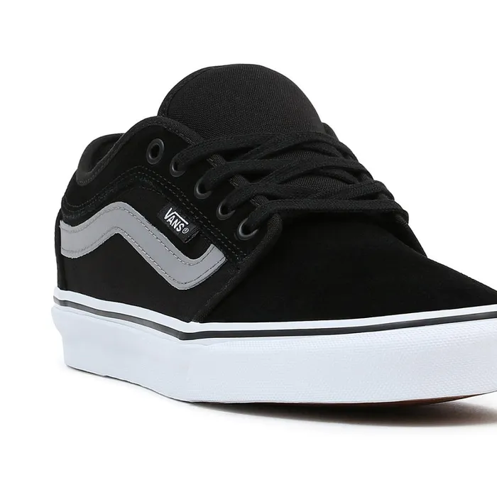 Vans Skate Shoes Men Chukka Low Sidestripe Shoes Black