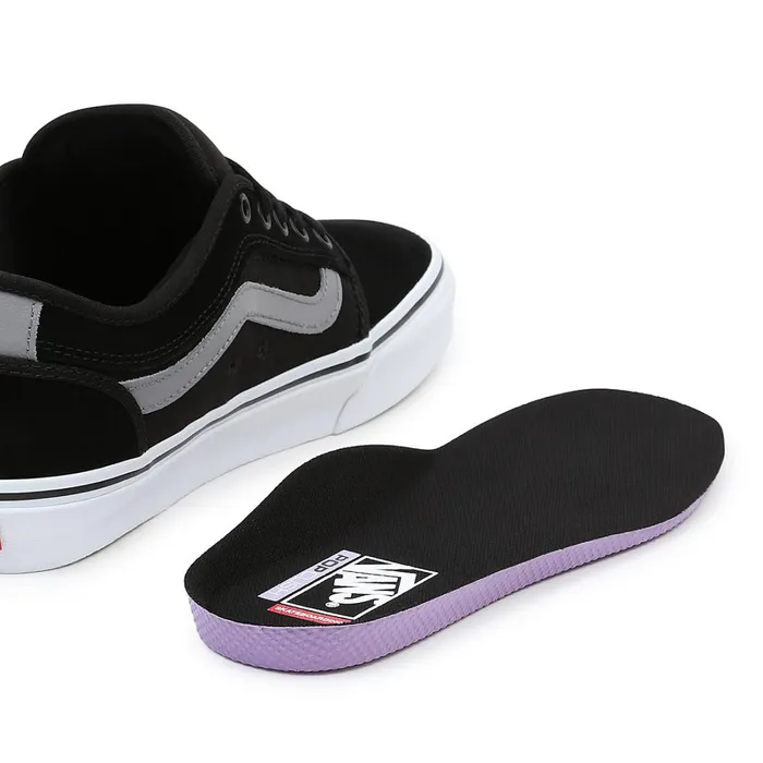 Vans Skate Shoes Men Chukka Low Sidestripe Shoes Black