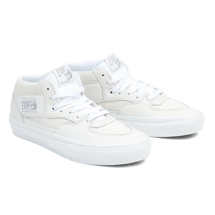 Vans Skate Shoes Men Skate Half Cab Shoes White
