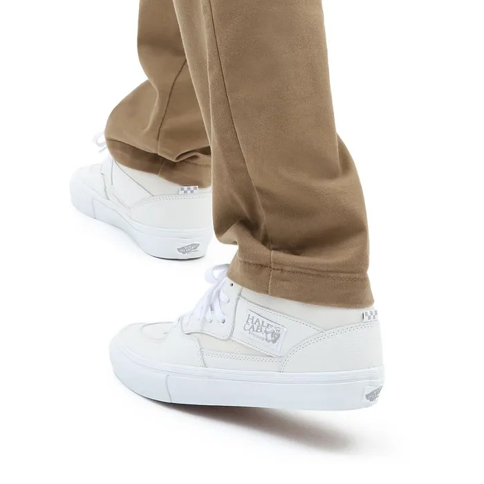 Vans Skate Shoes Men Skate Half Cab Shoes White