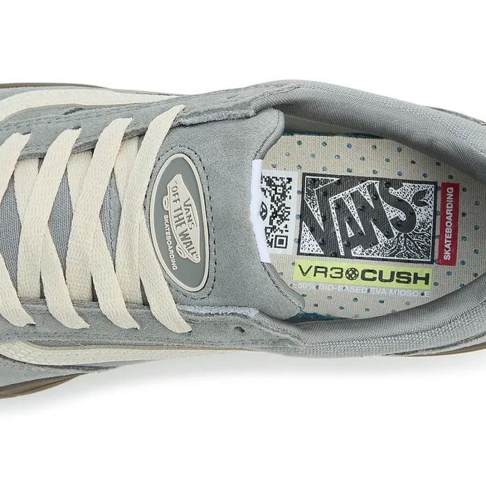 Vans Skate Shoes Men Zahba Shoes Grey