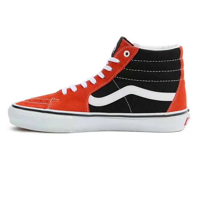Vans Skate Shoes Women Skate Sk8Hi Shoes Red