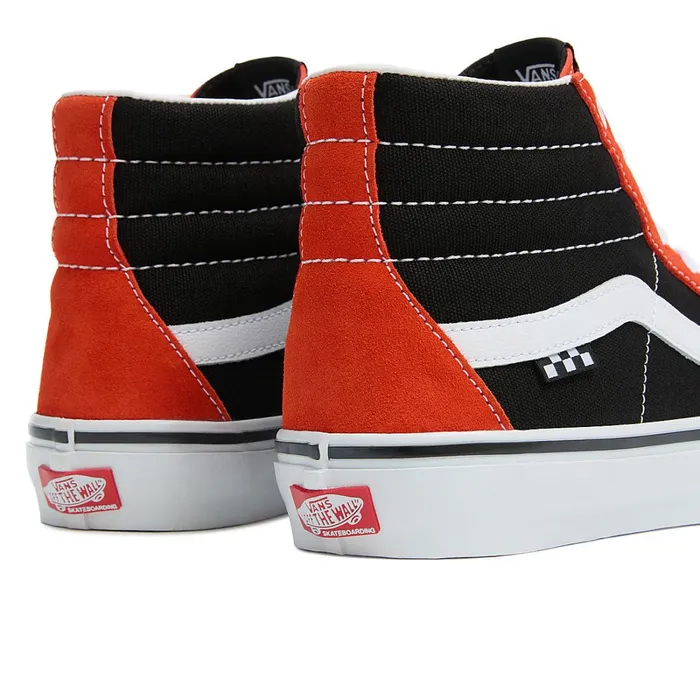 Vans Skate Shoes Women Skate Sk8Hi Shoes Red