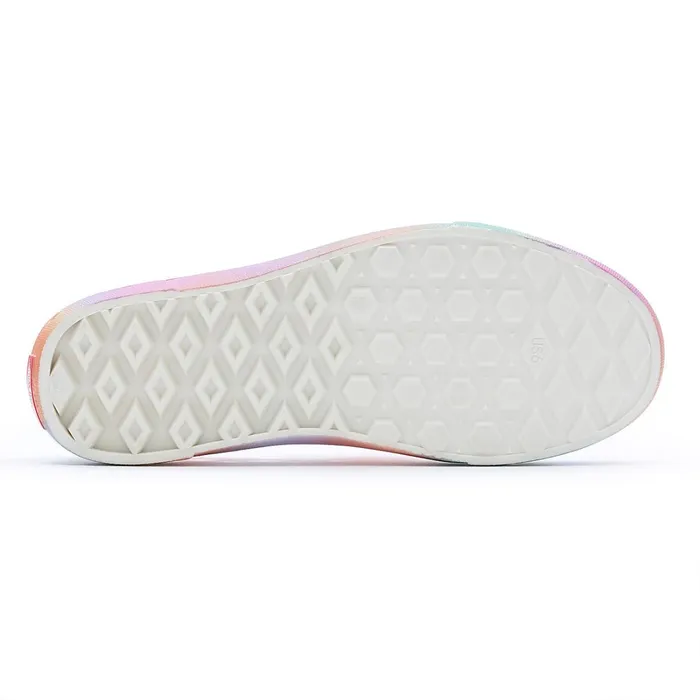 Vans Slipon Shoes Men Aura Fade SlipOn TRK Shoes Multicolour