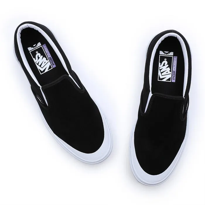 Vans Slipon Shoes Men Marble BMX SlipOn Shoes Black