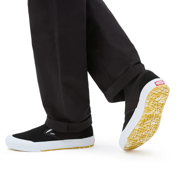 Vans Slipon Shoes Men Marble BMX SlipOn Shoes Black