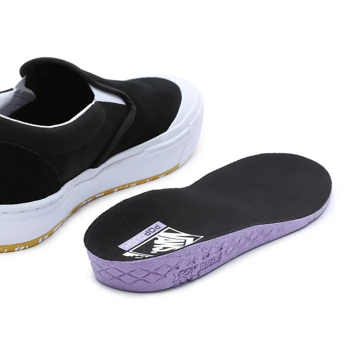 Vans Slipon Shoes Men Marble BMX SlipOn Shoes Black