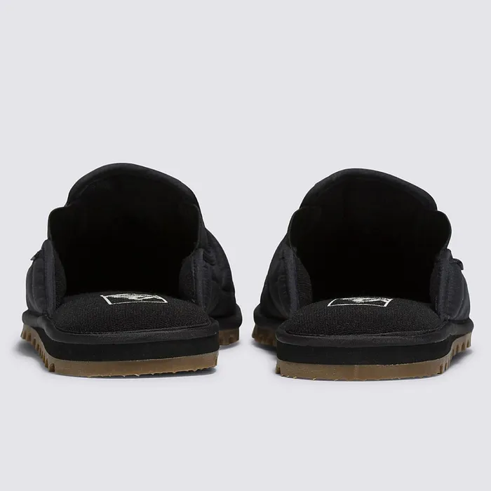 Vans Slipon Shoes Men Mountain Mule Vansguard Quilted Shoes Black