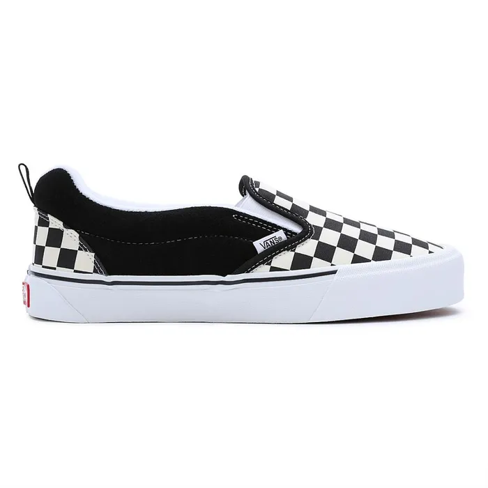 Vans Slipon Shoes Women Knu Slip Shoes Black White