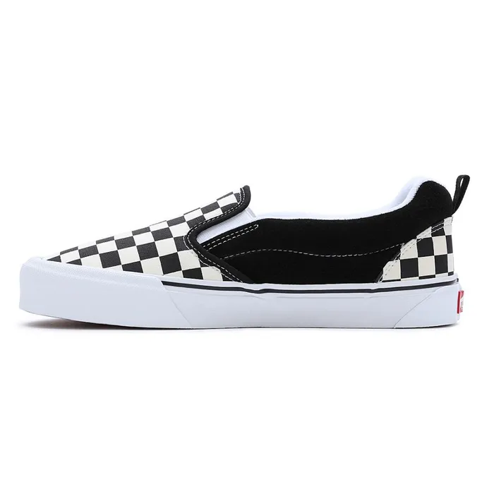 Vans Slipon Shoes Women Knu Slip Shoes Black White
