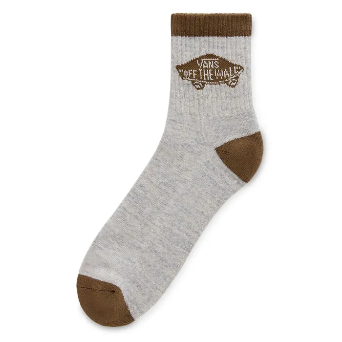 Vans Socks Men Art Half Crew Socks 1 Pair Brown