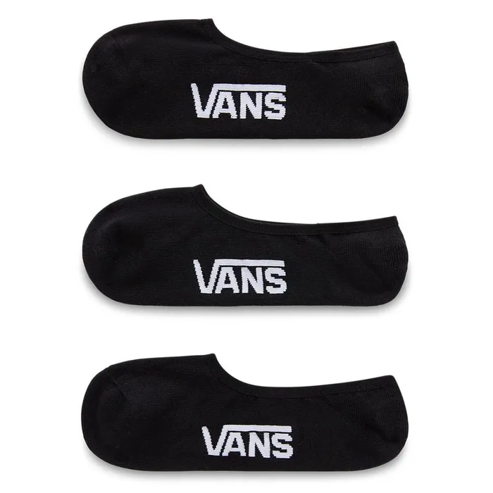 Vans Socks Men Classic No Show Socks 3 Pairs Black