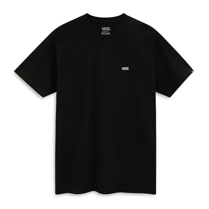 Vans Tshirts and Tanks Men Left Chest Logo Tshirt Black White