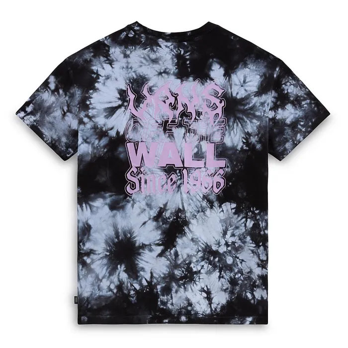 Vans Tshirts and Tops Women Manic Type Oversized Tshirt Black Purple