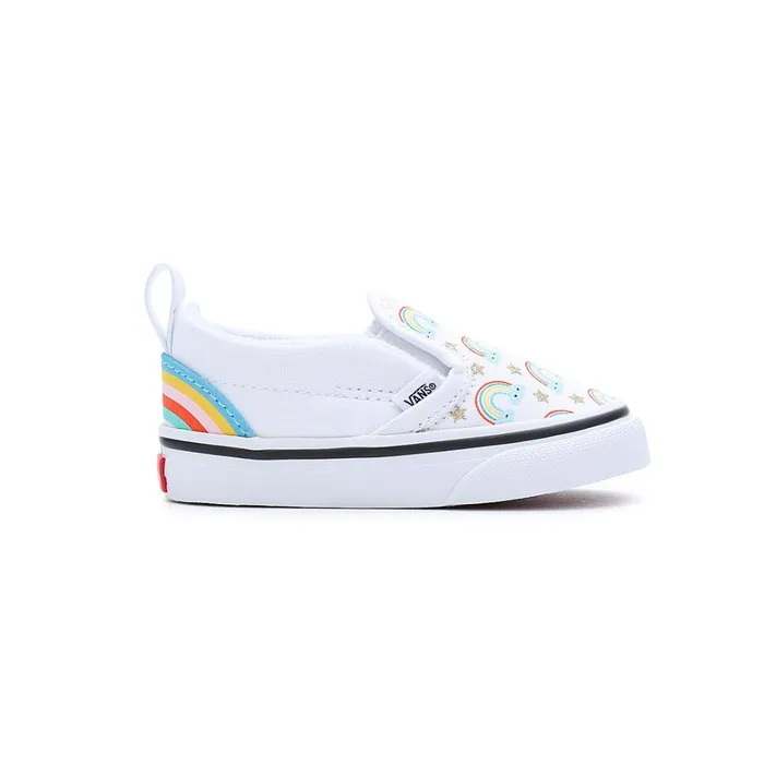Vans Toddler Shoes 14 Years Kids Toddler SlipOn Hook And Loop Shoes 14 Years White