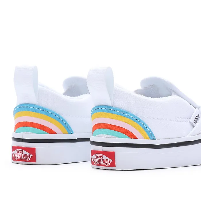 Vans Toddler Shoes 14 Years Kids Toddler SlipOn Hook And Loop Shoes 14 Years White