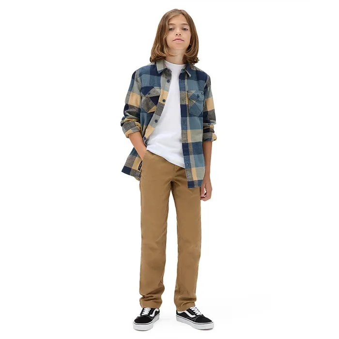 Vans View All Kids Box Flanel Shirt Blue