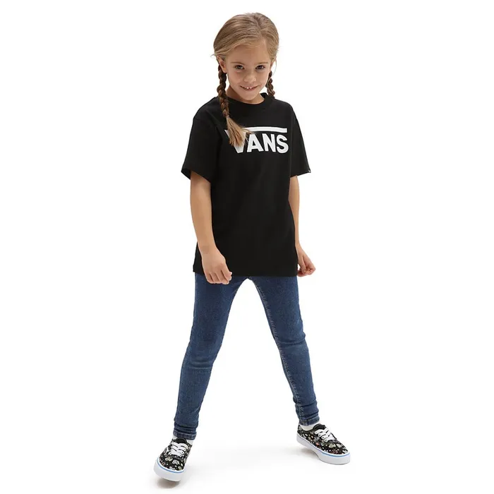 Vans View All Kids Little Classic TShirt 28 Years Black White