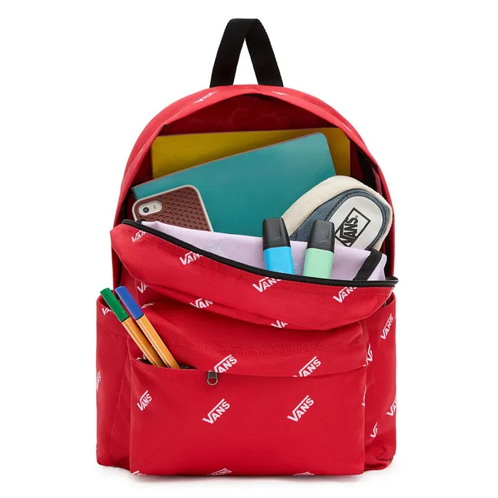 Vans View All Kids New Skool Backpack Red