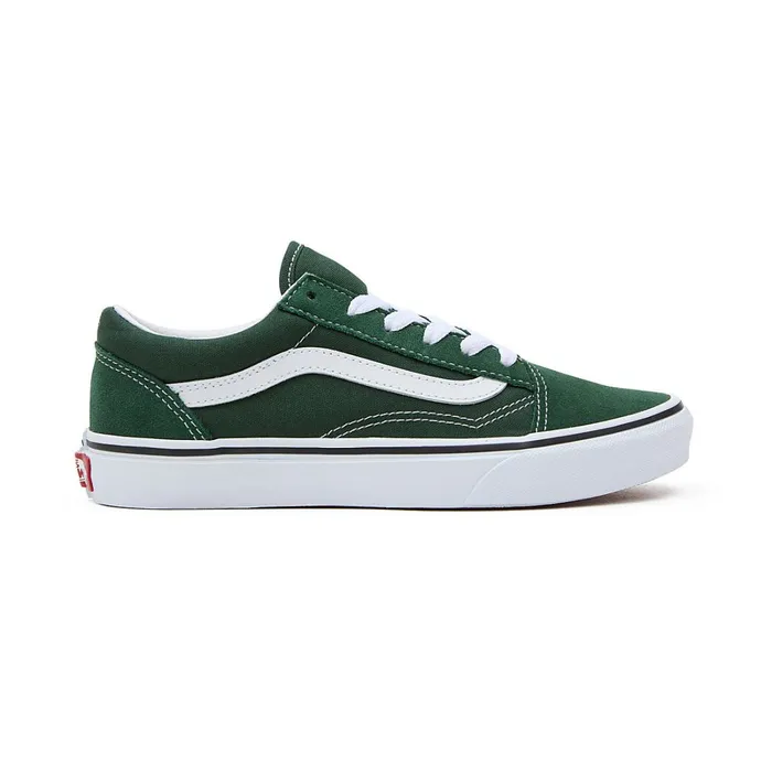 Vans View All Kids Youth Color Theory Old Skool Shoes 814 Years Green