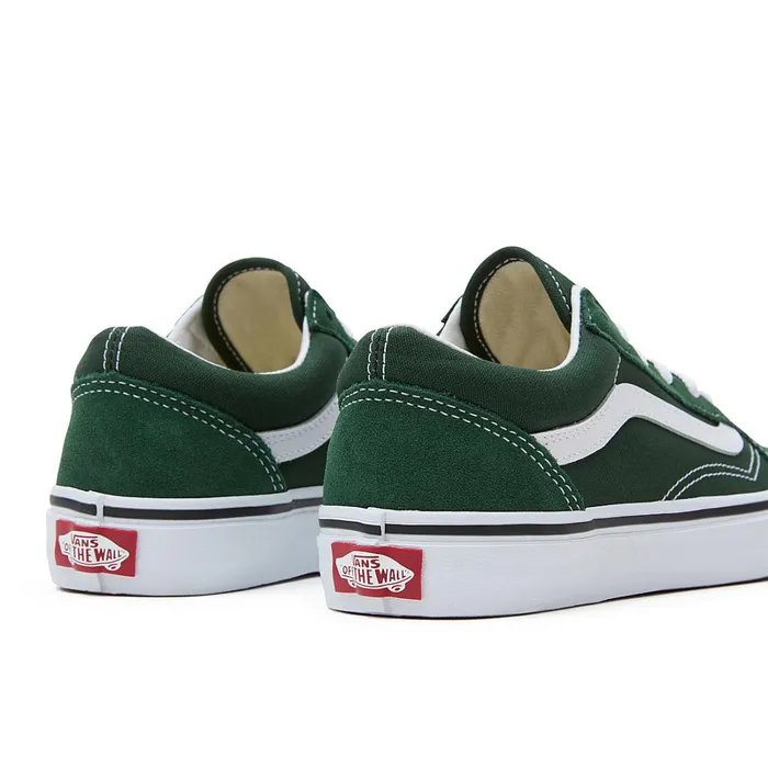 Vans View All Kids Youth Color Theory Old Skool Shoes 814 Years Green