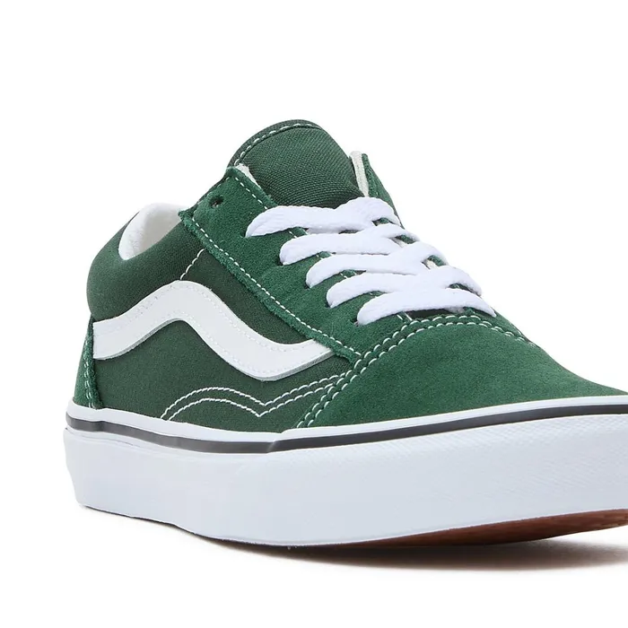 Vans View All Kids Youth Color Theory Old Skool Shoes 814 Years Green