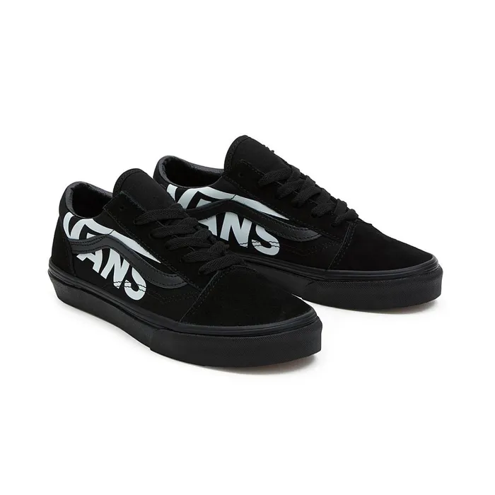 Vans View All Kids Youth Logo Old Skool Shoes 814 Years Black