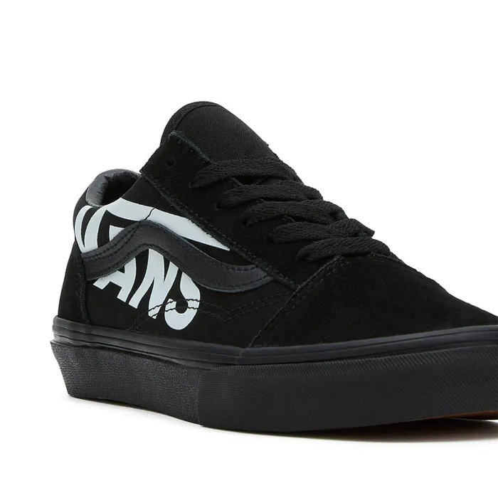 Vans View All Kids Youth Logo Old Skool Shoes 814 Years Black