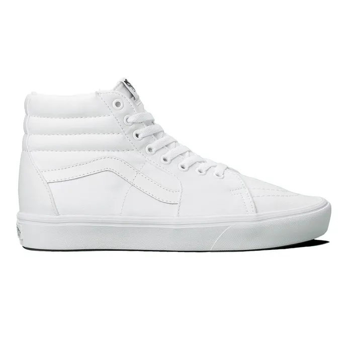 Vans View All Men Classic Comfycush Sk8Hi Shoes White