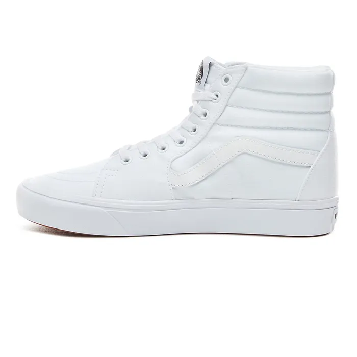 Vans View All Men Classic Comfycush Sk8Hi Shoes White