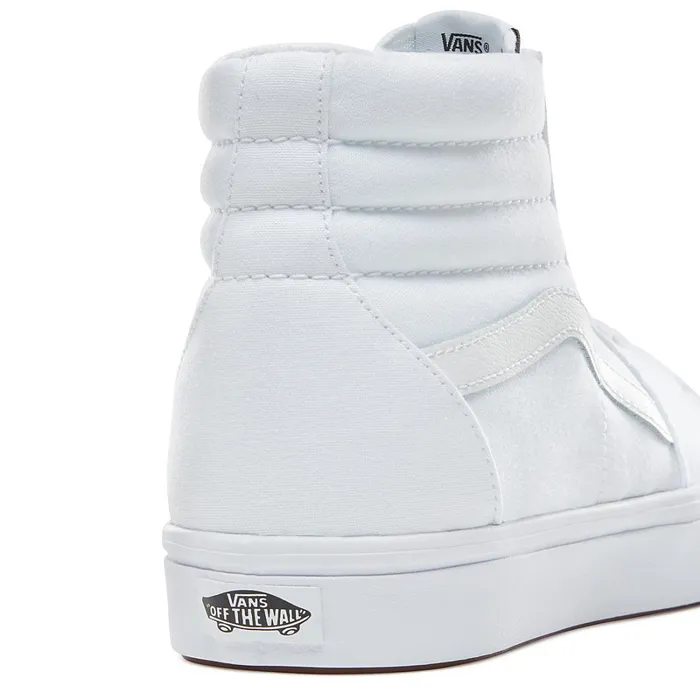 Vans View All Men Classic Comfycush Sk8Hi Shoes White