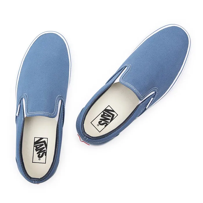 Vans View All Men Classic SlipOn Shoes Blue