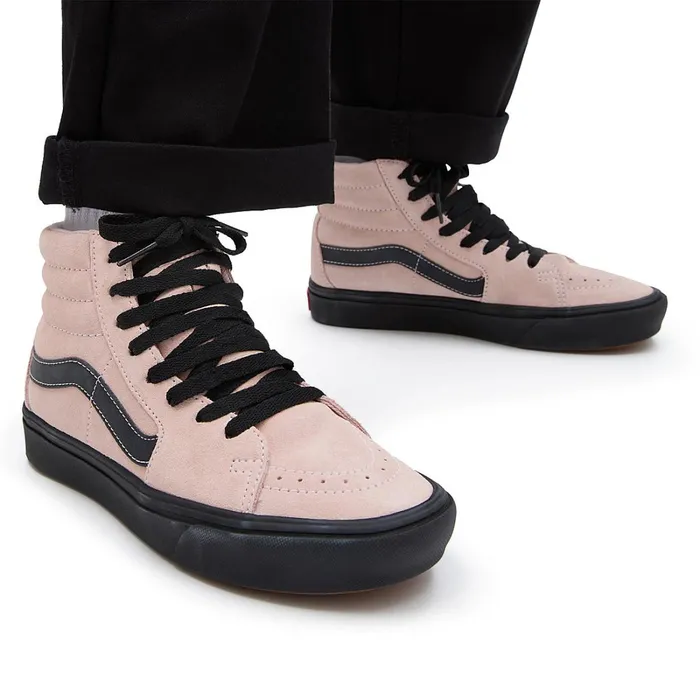 Vans View All Men ComfyCush Sk8Hi Shoes Pink